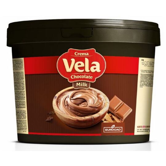 Vela krém - MLÉČNÁ ČOKOLÁDA - 6 kg