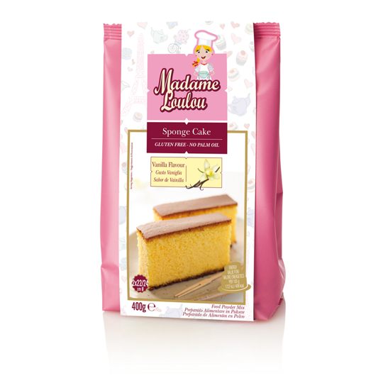 Sponge Cake - vanilka - Madame Loulou - 6x400g
